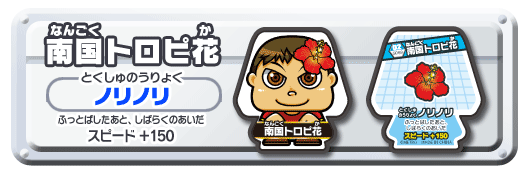 南国トロピ花